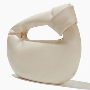 Melie Bianco Cream Top Handle Bag